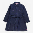 demin dress long sleeve with sparkly buttons