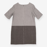 Monochrome Geometric Handmade Shift Dress