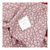 Shirt Dress Navy Red Heart Print Long Sleeve Tiere
