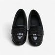 Black patent court shoes Size 1