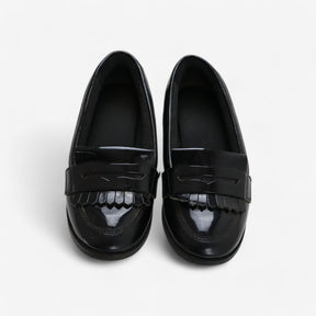Black patent court shoes Size 1