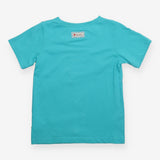 Tee SS blue flying geese
