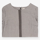 Monochrome Geometric Handmade Shift Dress