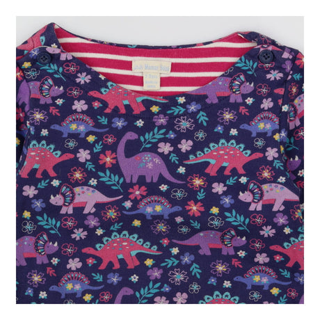 Navy Dinosaur Dress