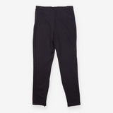 Leggings Black Full Length Zip Ankle Activewear