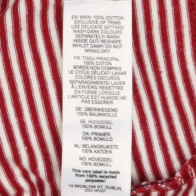 Red striped t-shirt