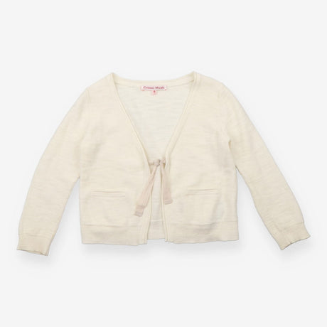 Cardigan - Linen Mix Cream