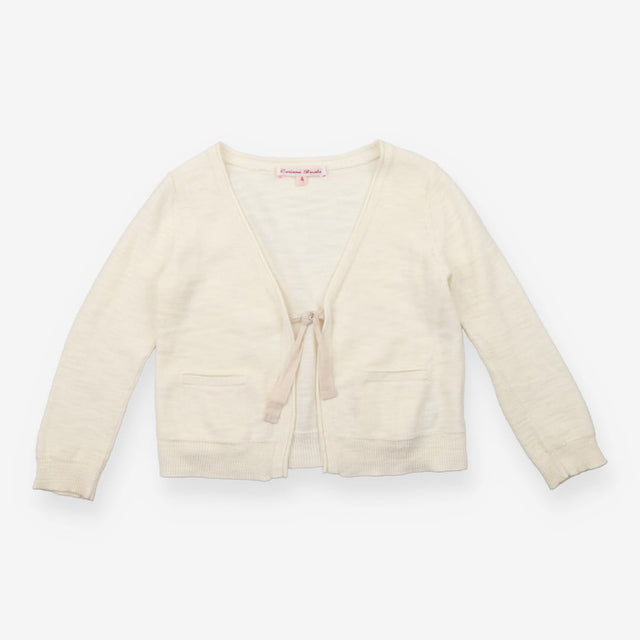 Cardigan - Linen Mix Cream