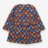 Dress long sleeved navy animals face