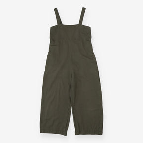 Linen blend Jumpsuit green