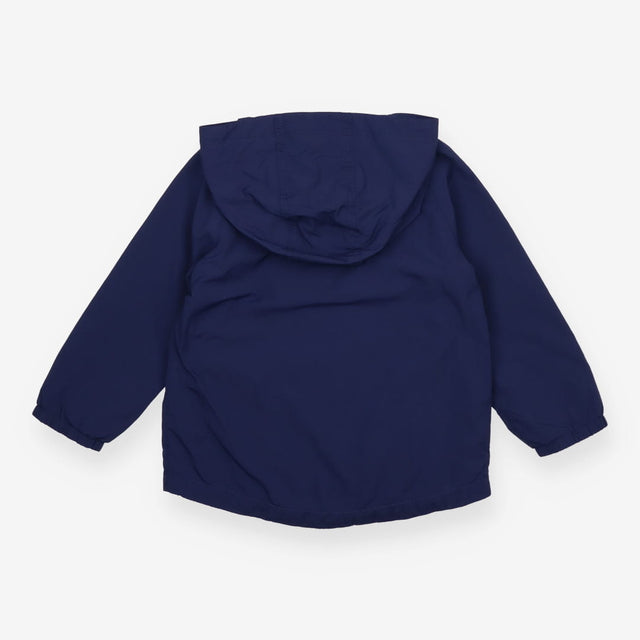 Raincoat Navy Seascape Lined