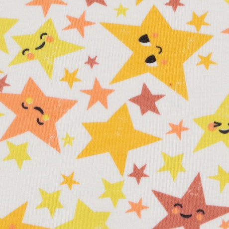 Onesies white with stars fleece lining