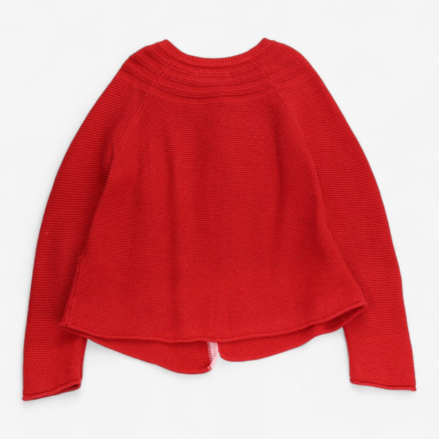 Red knit Cardigan
