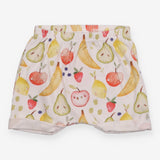 Shorts White Fruit