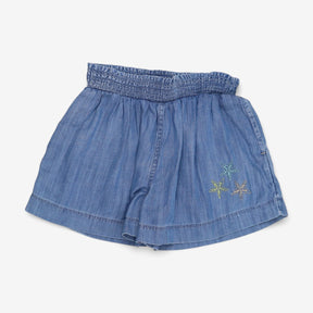 Shorts denim with stars