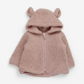 Jacket Pink Teddy Fleece