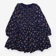 Dress Long Sleeve Floral Navy