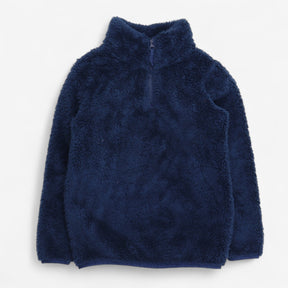 Navy Fleece Quarter Zip