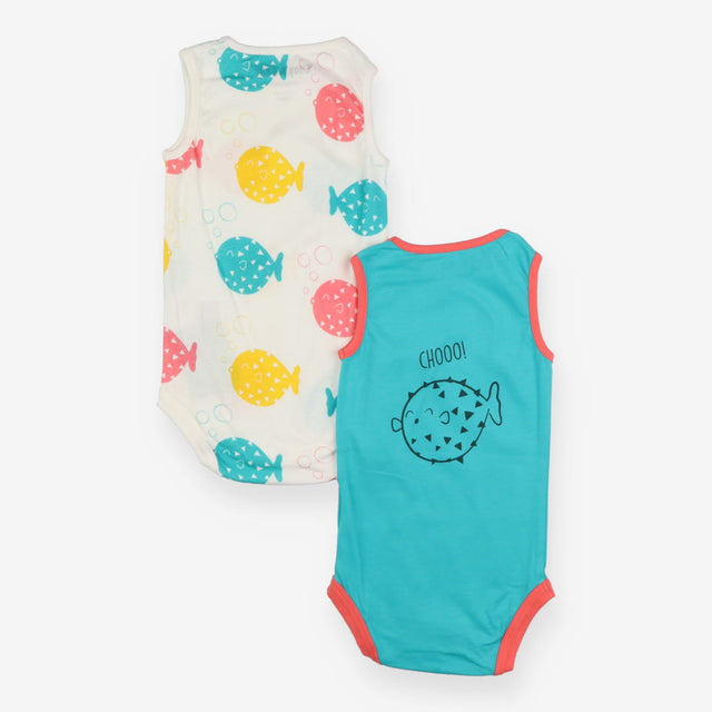 Finding Fugu Bodysuits 2-pack