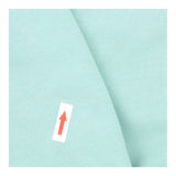 Sweatshirt Mint Green Puff Shoulder Crew Neck