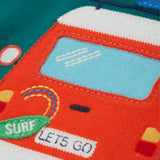 Jake applique t-shirt jurassic coast camping