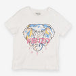 T-Shirt White Elephant - Kenzo