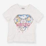T-Shirt White Elephant - Kenzo