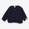 Knitted Cardigan Navy with One Button