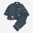 Pyjamas Green check dog