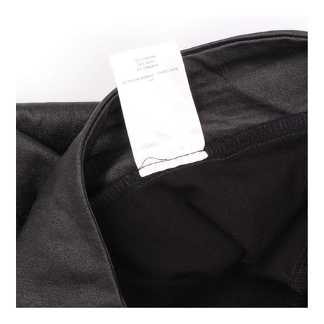 Leggings Black Slim Leg Wide Waistband
