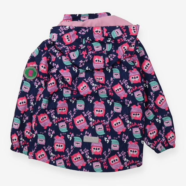 Navy Owl Windbreaker Coat - Top&Sky Kids