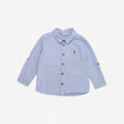 Blue Mini Gingham Shirt