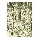 Midi Skirt Khaki Green All Over Sequins Metallic W