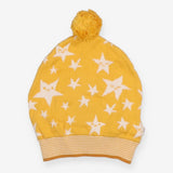 Hat Bobble Yellow Star