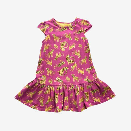 Pink Leopard Jersey Dress