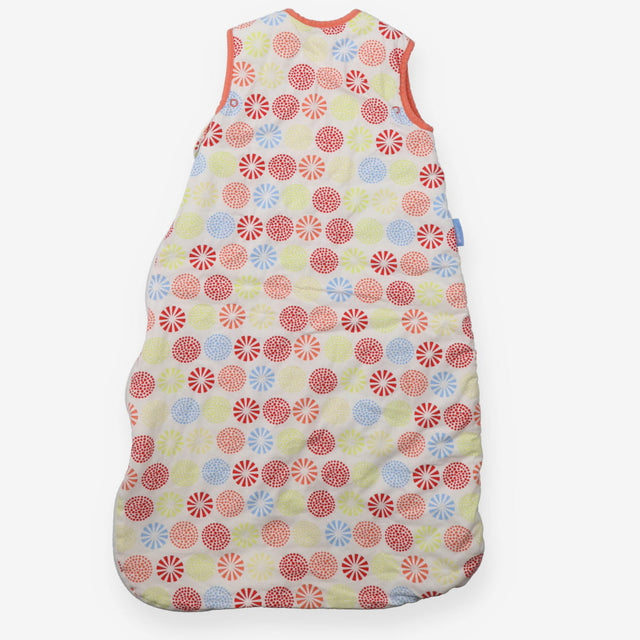 Sleeping bag white with funfair