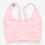 Pink Ultra High-Support Running Sports Bra