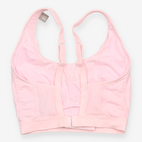 Pink Ultra High-Support Running Sports Bra