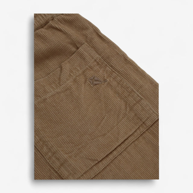 Trousers Light Brown Lined Cords with Cuffs