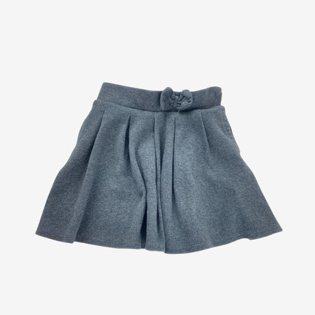 Jersey Bow Grey School Skirt