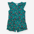 Green Puffin Romper