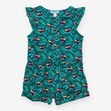 Green Puffin Romper