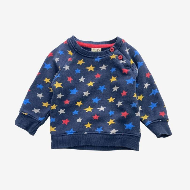 Blue Sweatshirt with Stars