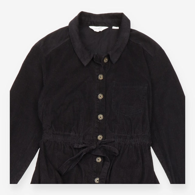 Black Corduroy Maternity Boiler Suit