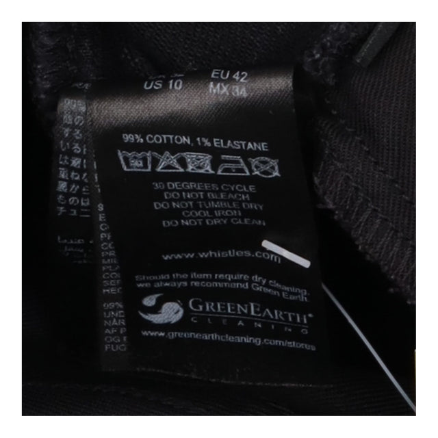 Barrel Jeans Washed Black High Rise Stretch Denim