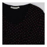 JoJo Maman Bébé Black Floral Short Sleeve Maternit