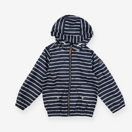 Coat right as rain waterproof navy stripe