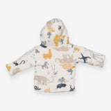 Reversible Jacket Grey and Safari 