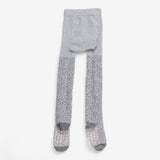 Tights Grey Leopard Print