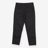 Black Coated Leather Look Trousers Jeans